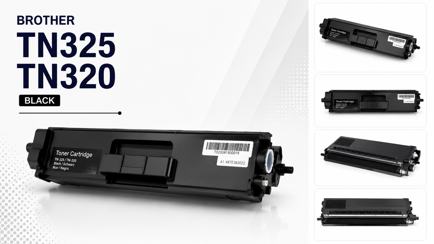 INQ Brother TN325 TN320 Black